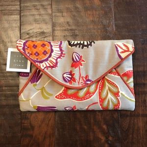 NWT! 1154 Lill Studio envelope clutch purse